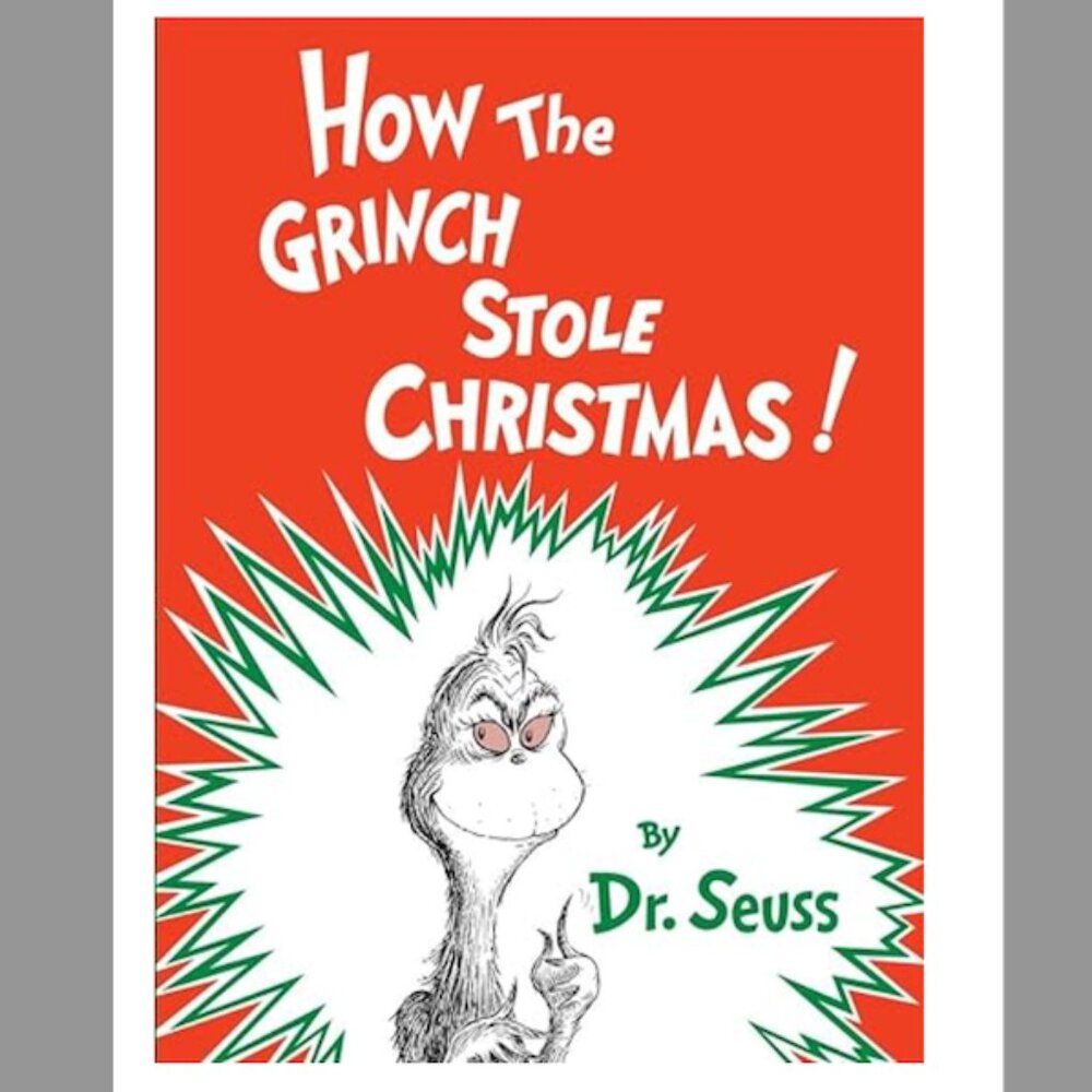 Dr. Seuss How The Grinch Stole Christmas! Hardcover Book.